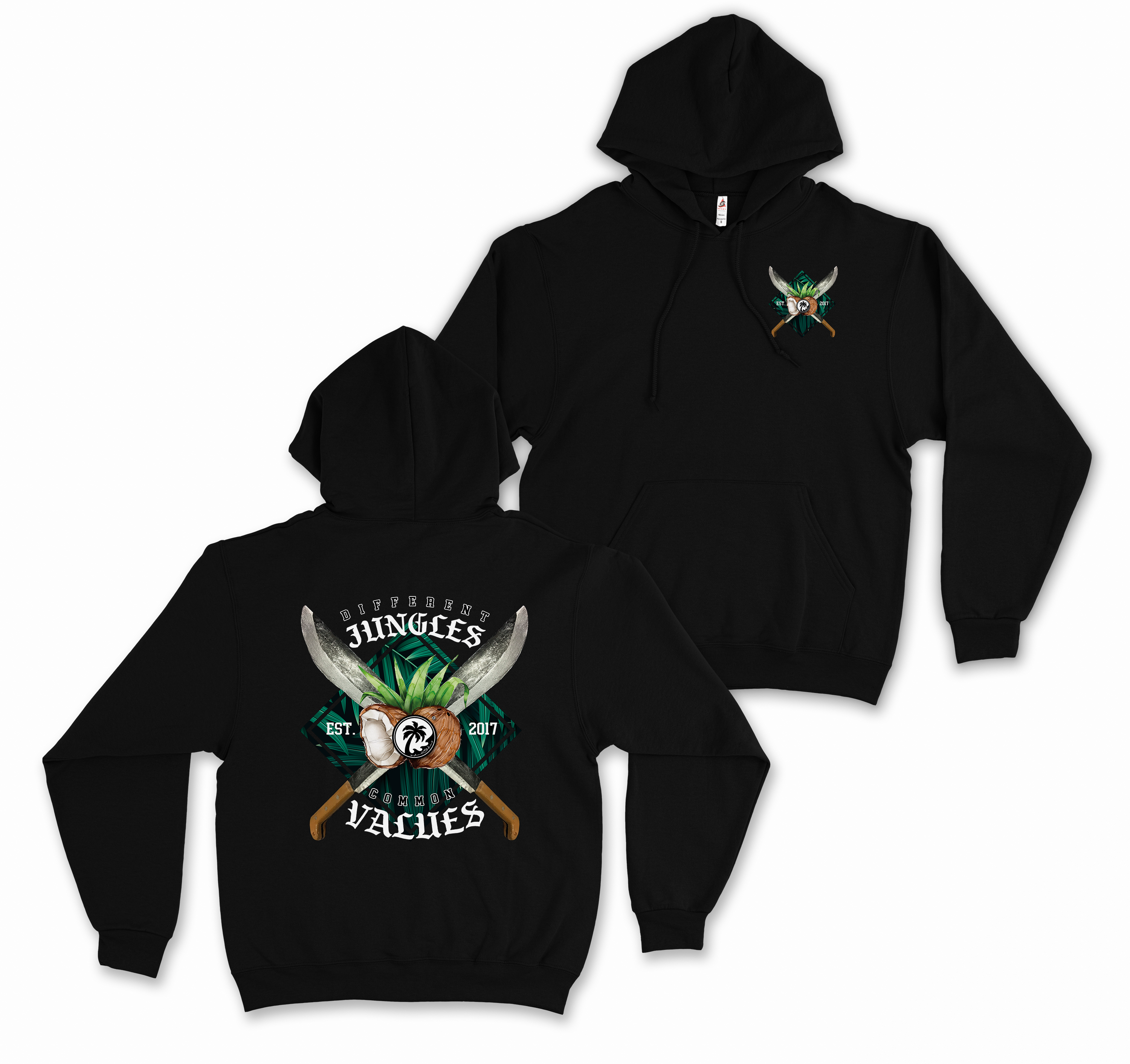 Different Jungles - Pullover - Black