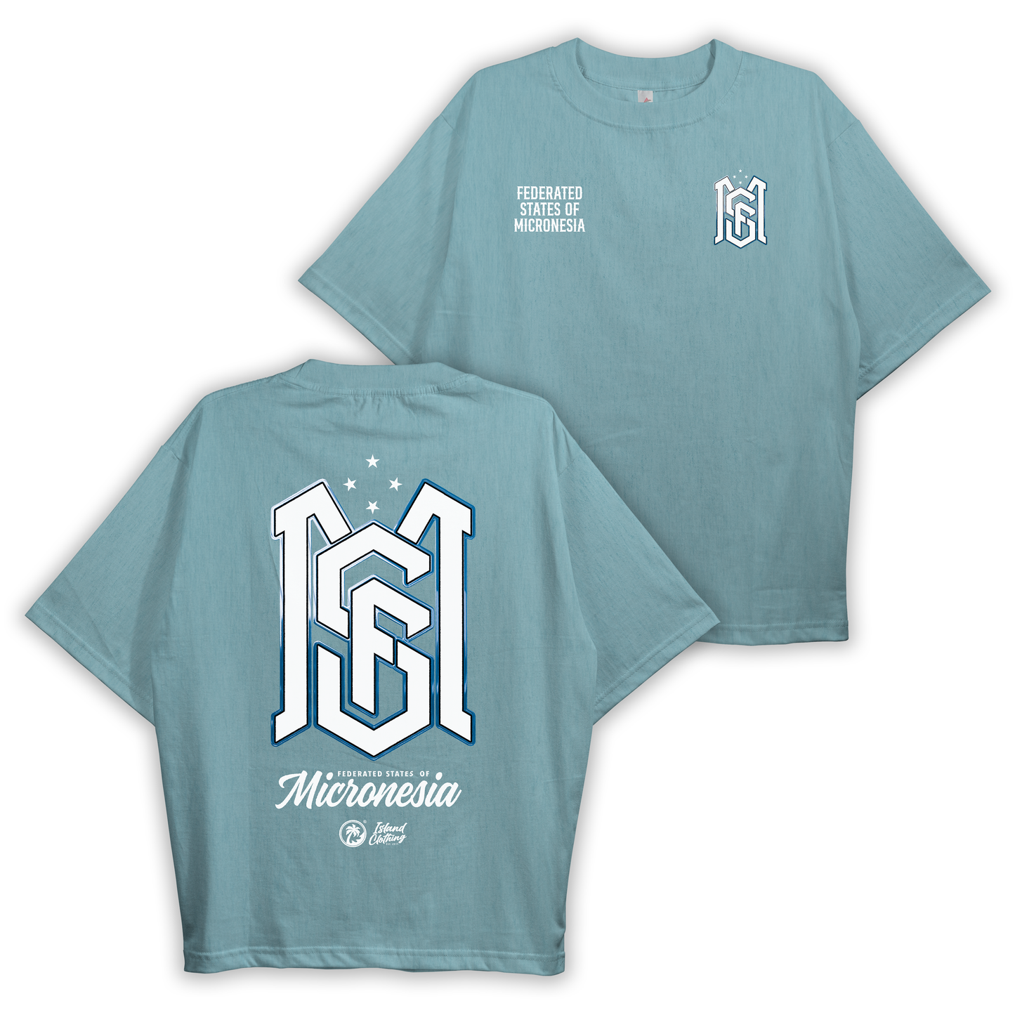 FSM Monogram - Heavy Weight Oversized Tee - UH77