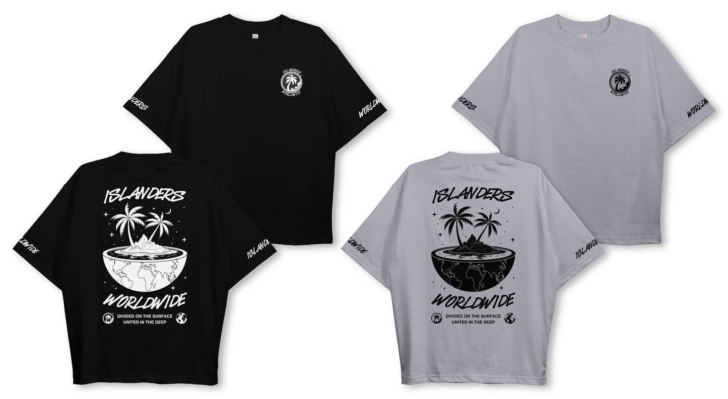 Islanders WW Heavy Weight Oversized Tee - UH77