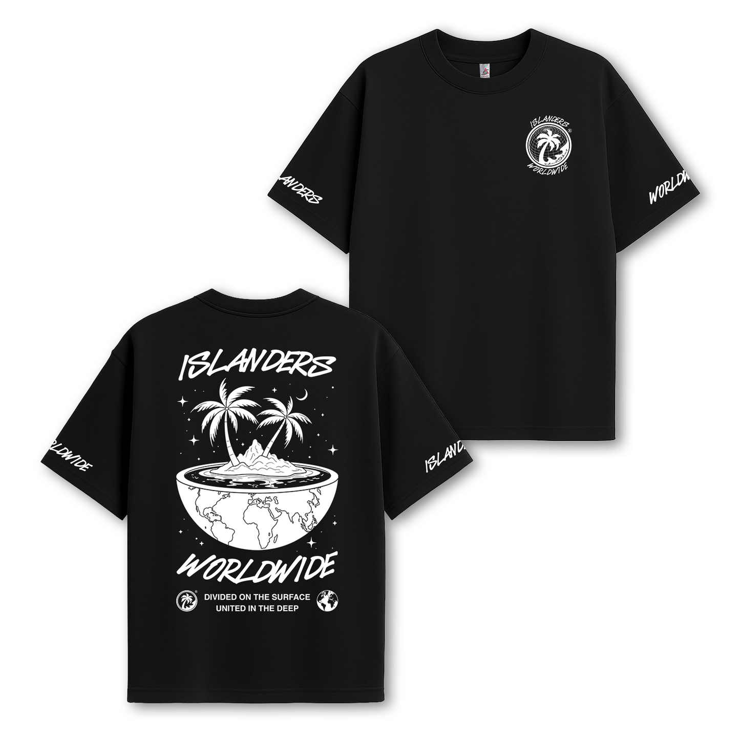 Islanders WW Heavy Weight Oversized Tee - UH77