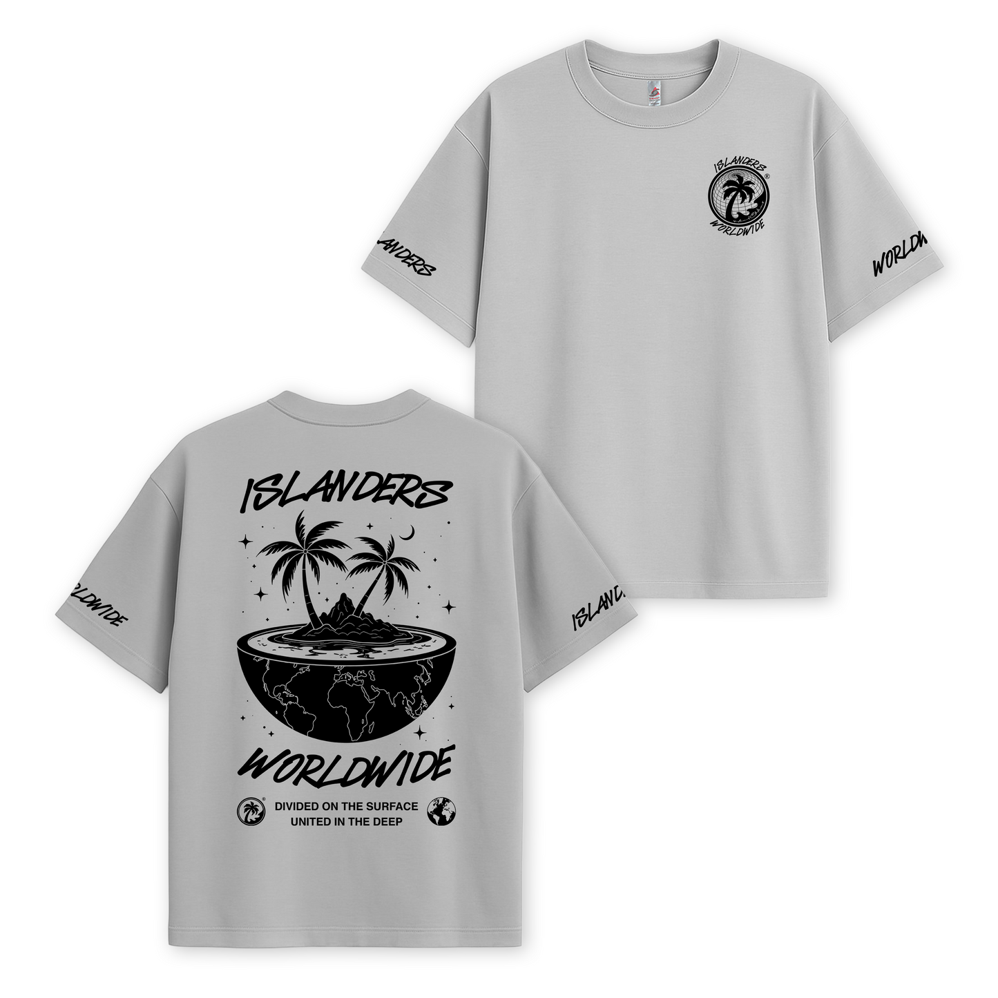 Islanders WW Heavy Weight Oversized Tee - UH77