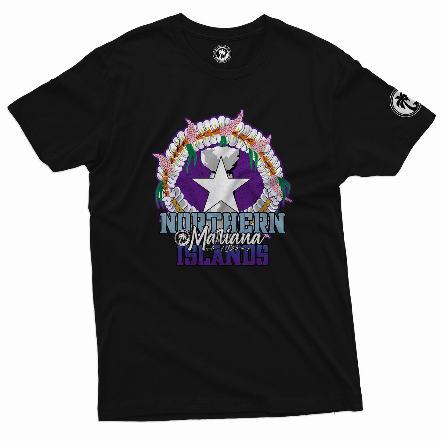 IC CNMI Seal: Black Short Sleeve