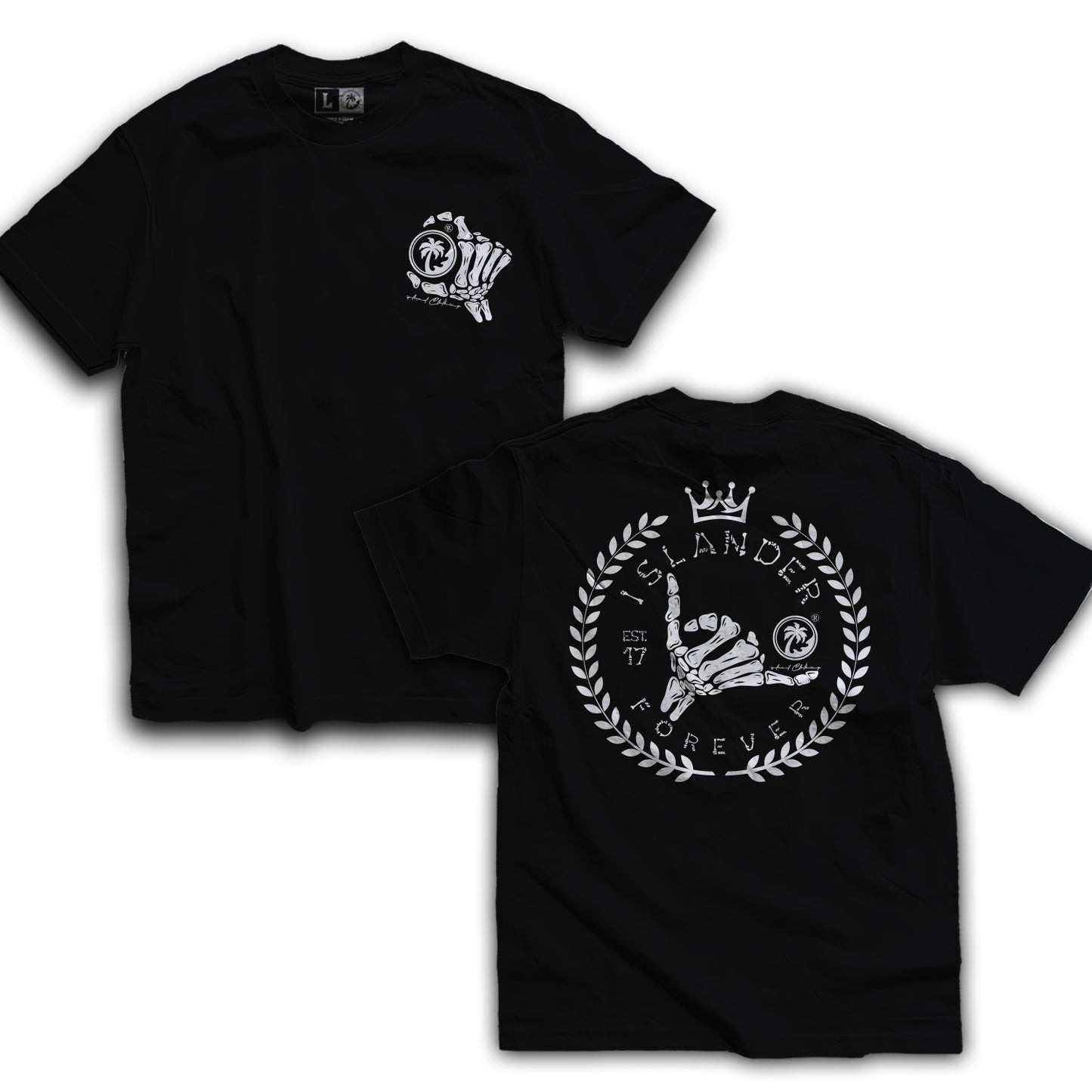 Islander Forever- BLACK Crew Neck Soft - 1200