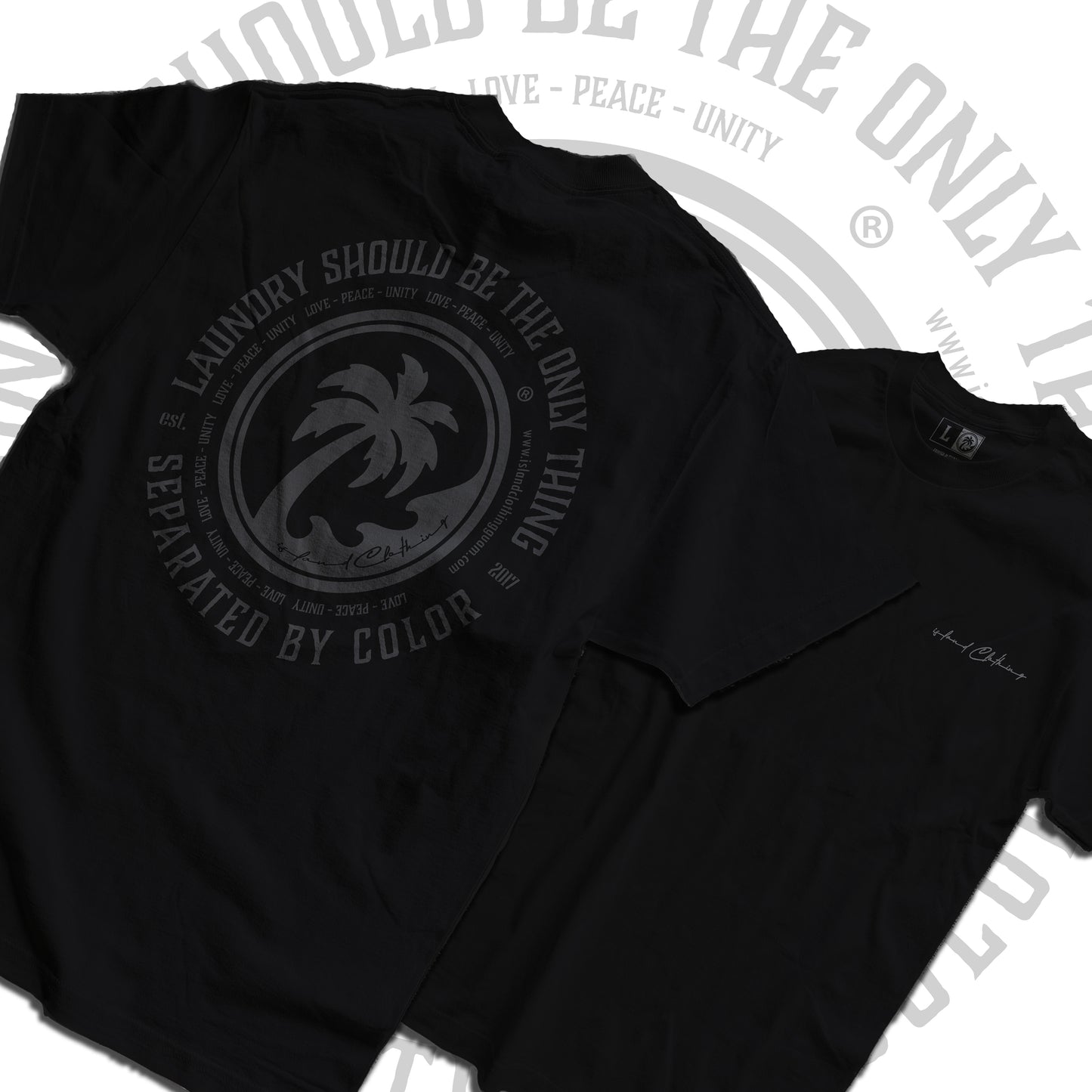 Rise Above Racism BLACK Crew Neck soft