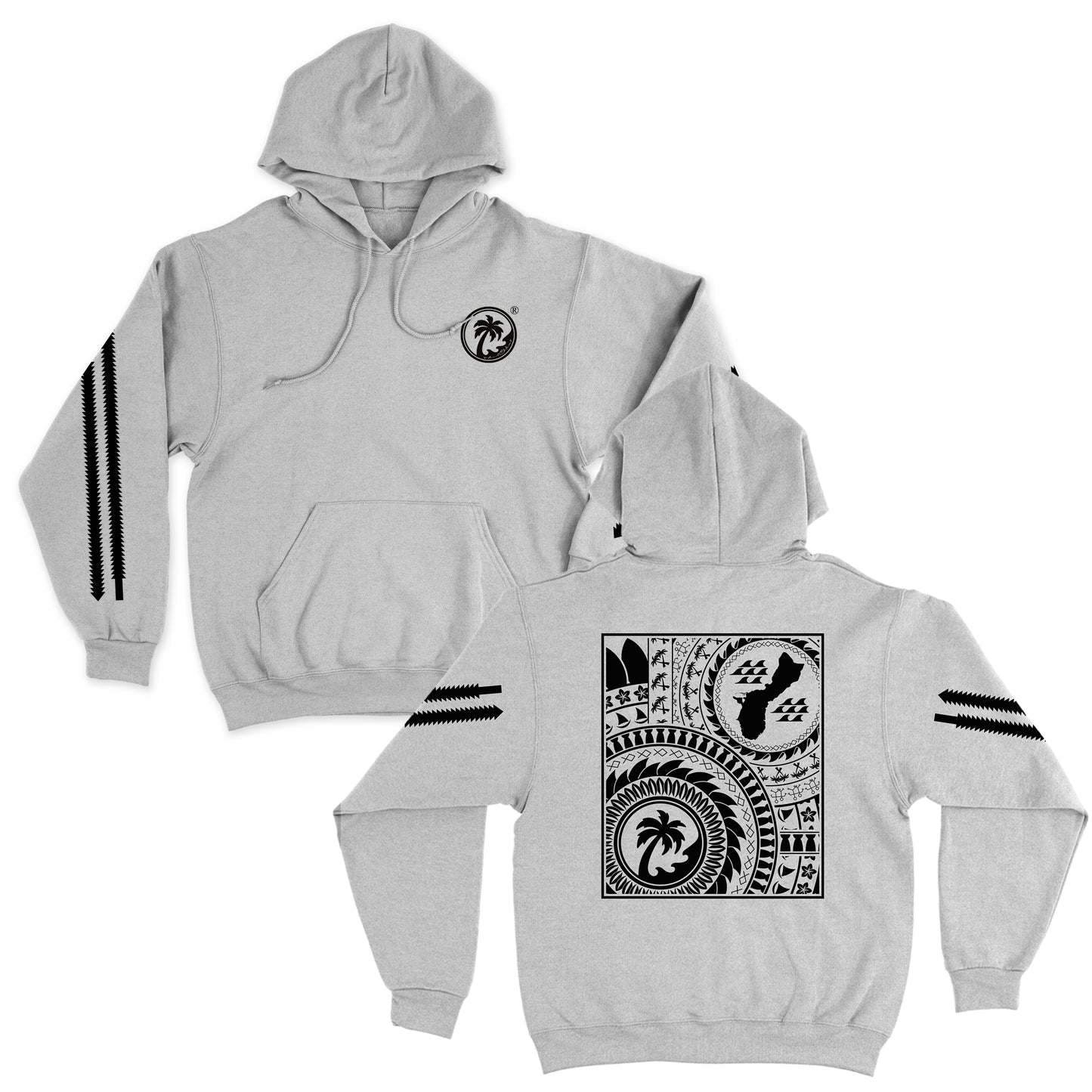 IC Tribal: Gray Pullover