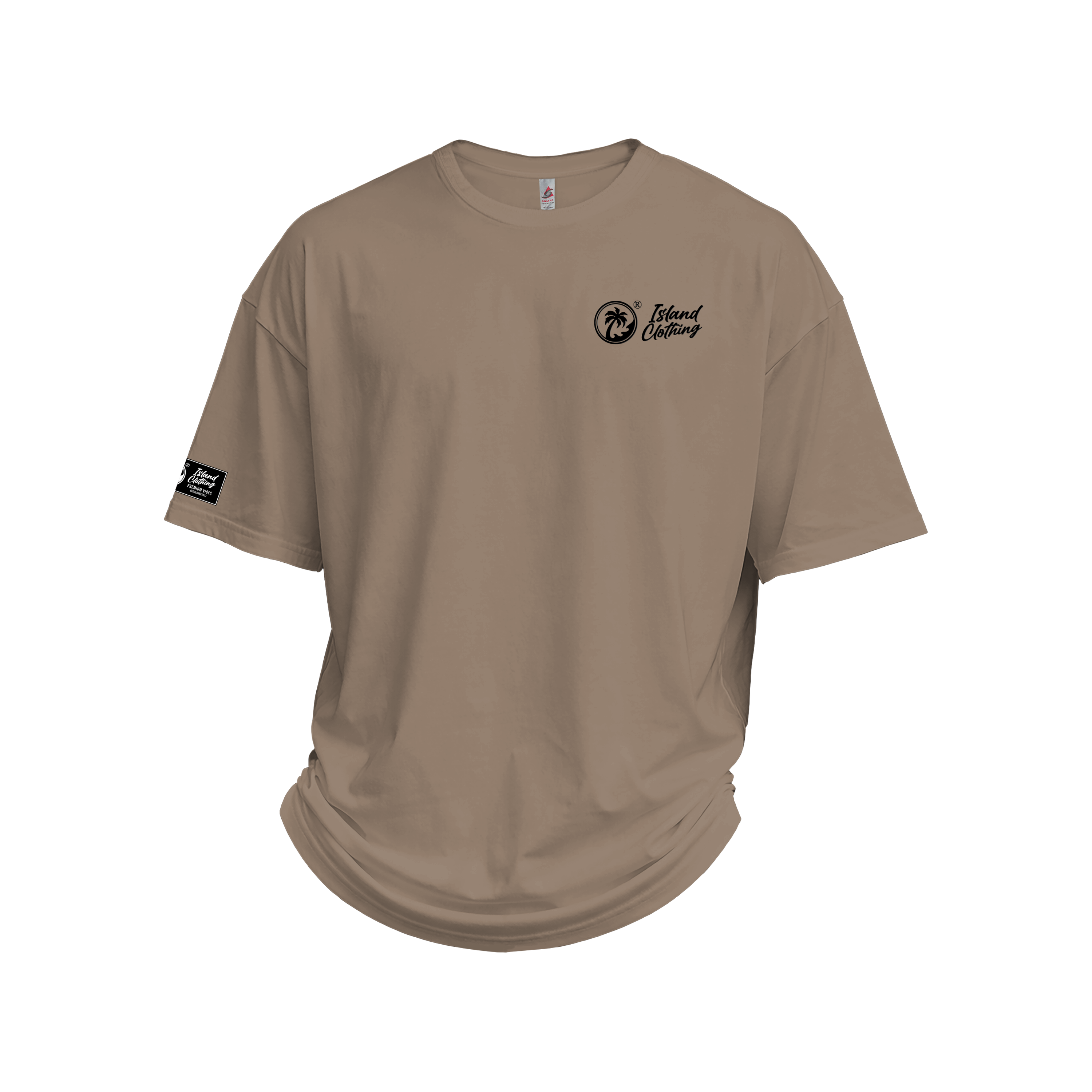 3D Basic - UH77 Heavyweight Oversized - Latte