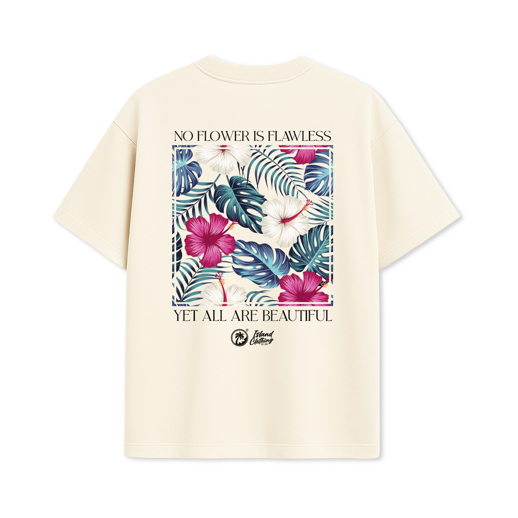 Beautifully Flawed - UH77 Heavyweight Oversized - Cream