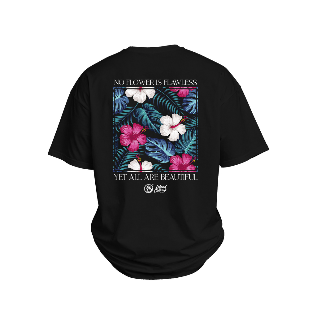 Beautifully Flawed - UH77 Heavyweight Oversized - Black