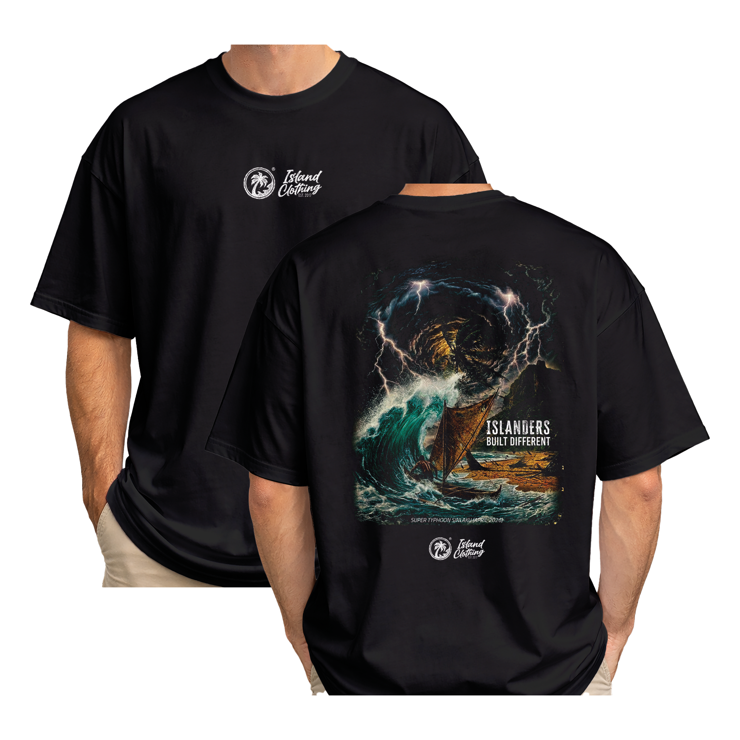 Built Different (Limited Drop) - UH77 Heavyweight Oversized - Black