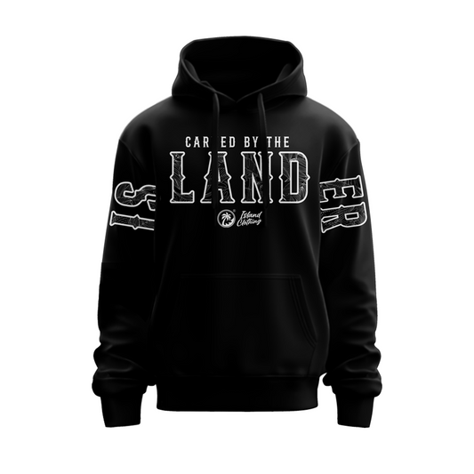 Carved By The Land: Black Pullover - Smart 101