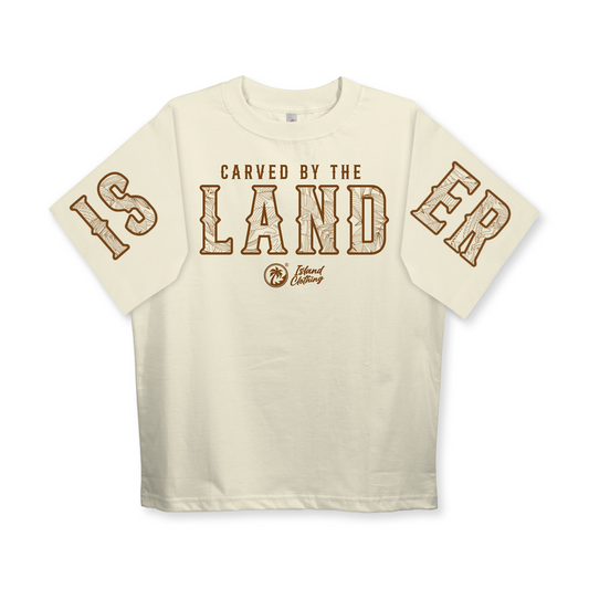 Carved By The Land - Heavy Weight Oversized Tee - UH77