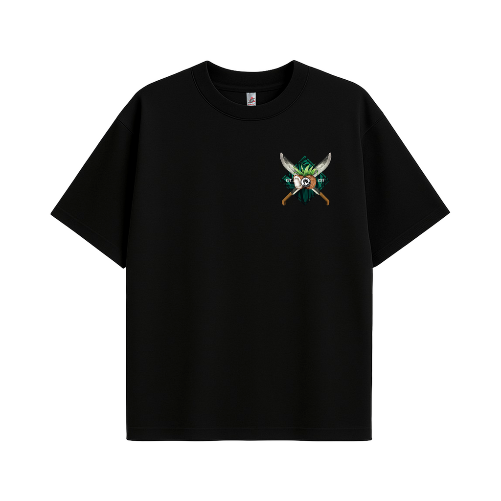 Different Jungles - UH77 Heavyweight Oversized Black