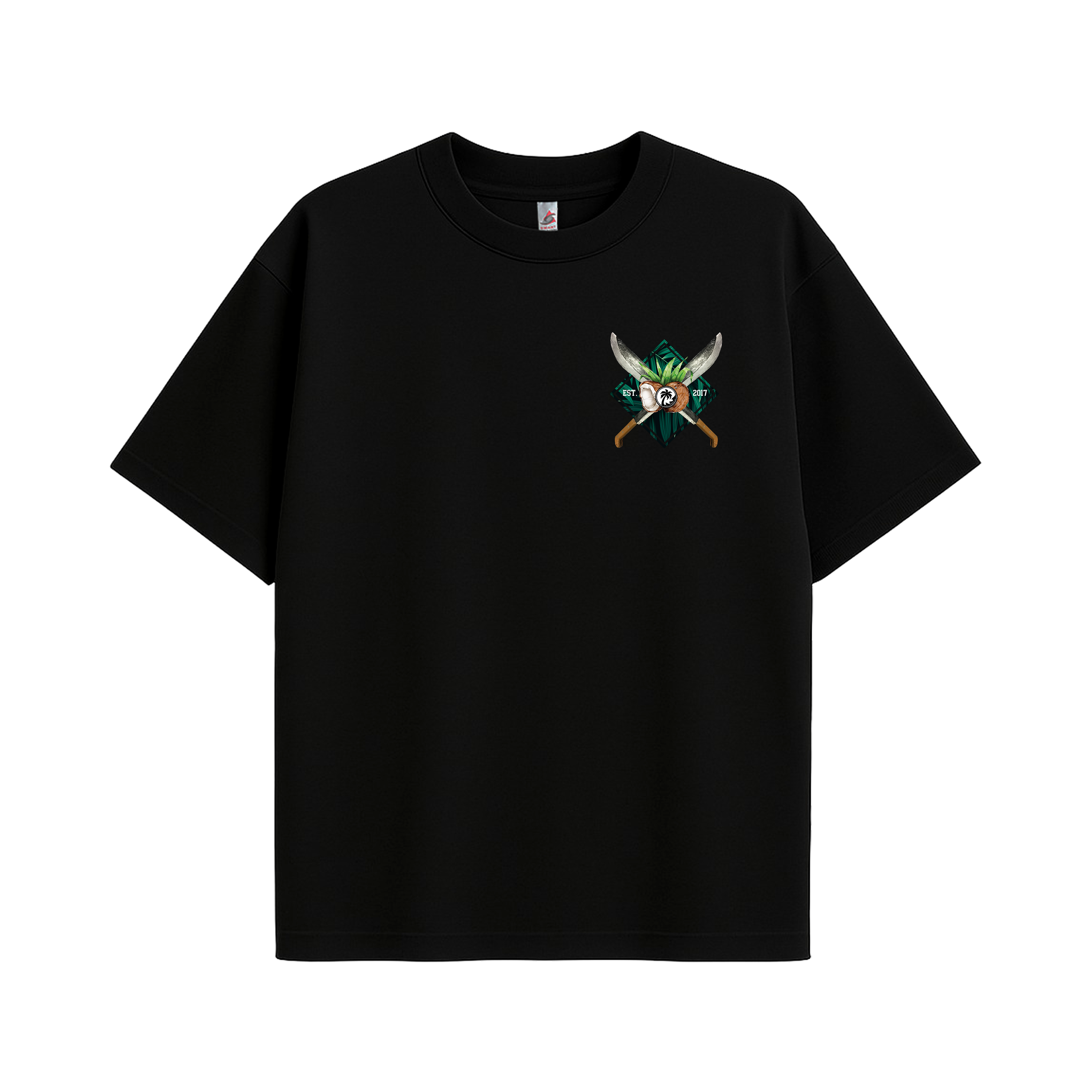 Different Jungles - UH77 Heavyweight Oversized Black
