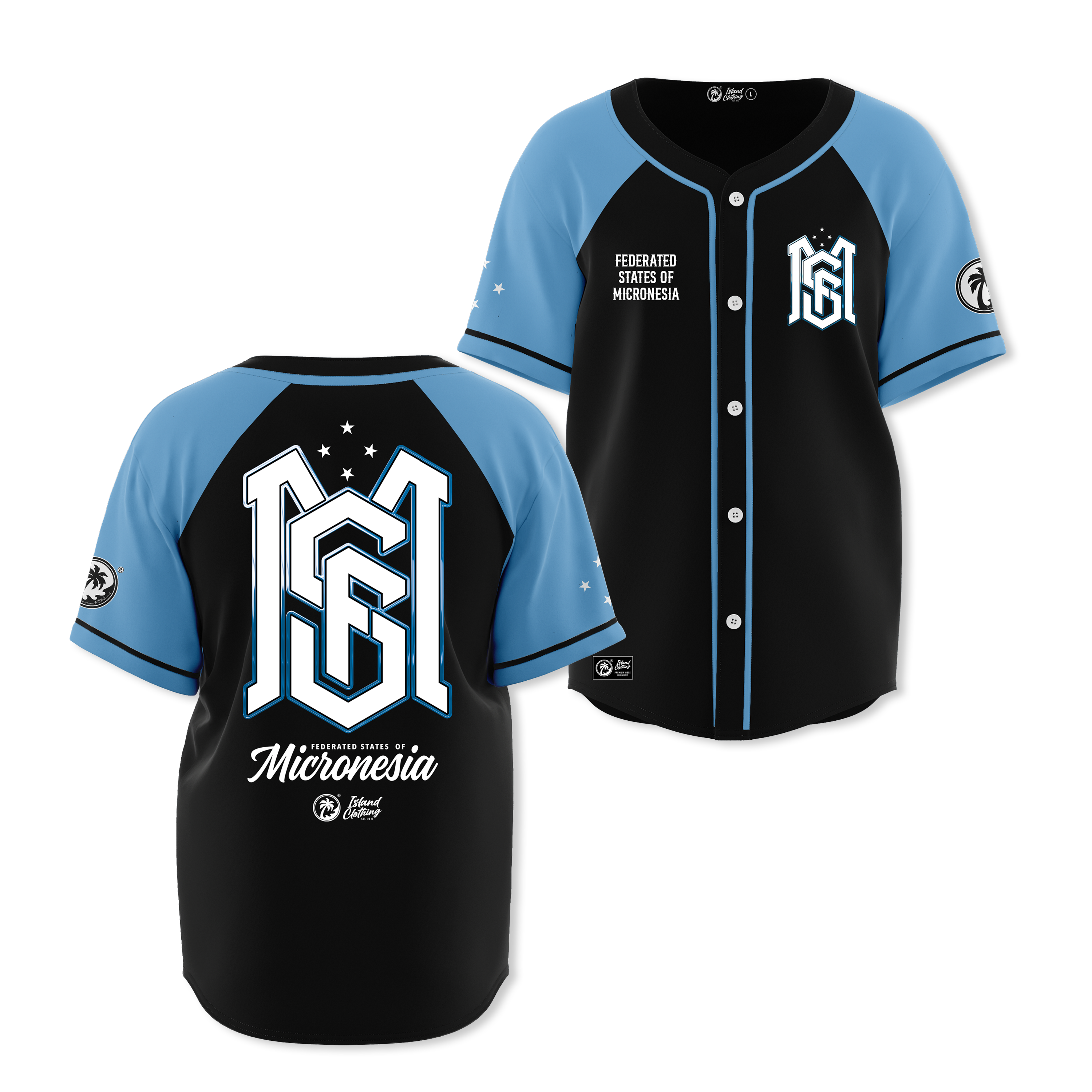 FSM MONOGRAM Baseball Jersey - Sublimation