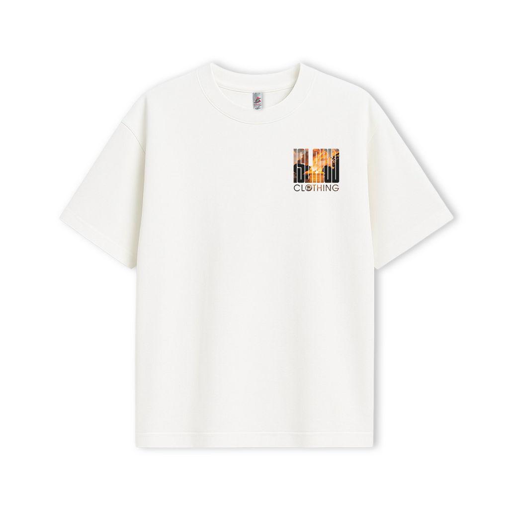 Forever Summer  - UH77 Heavyweight Oversized - White