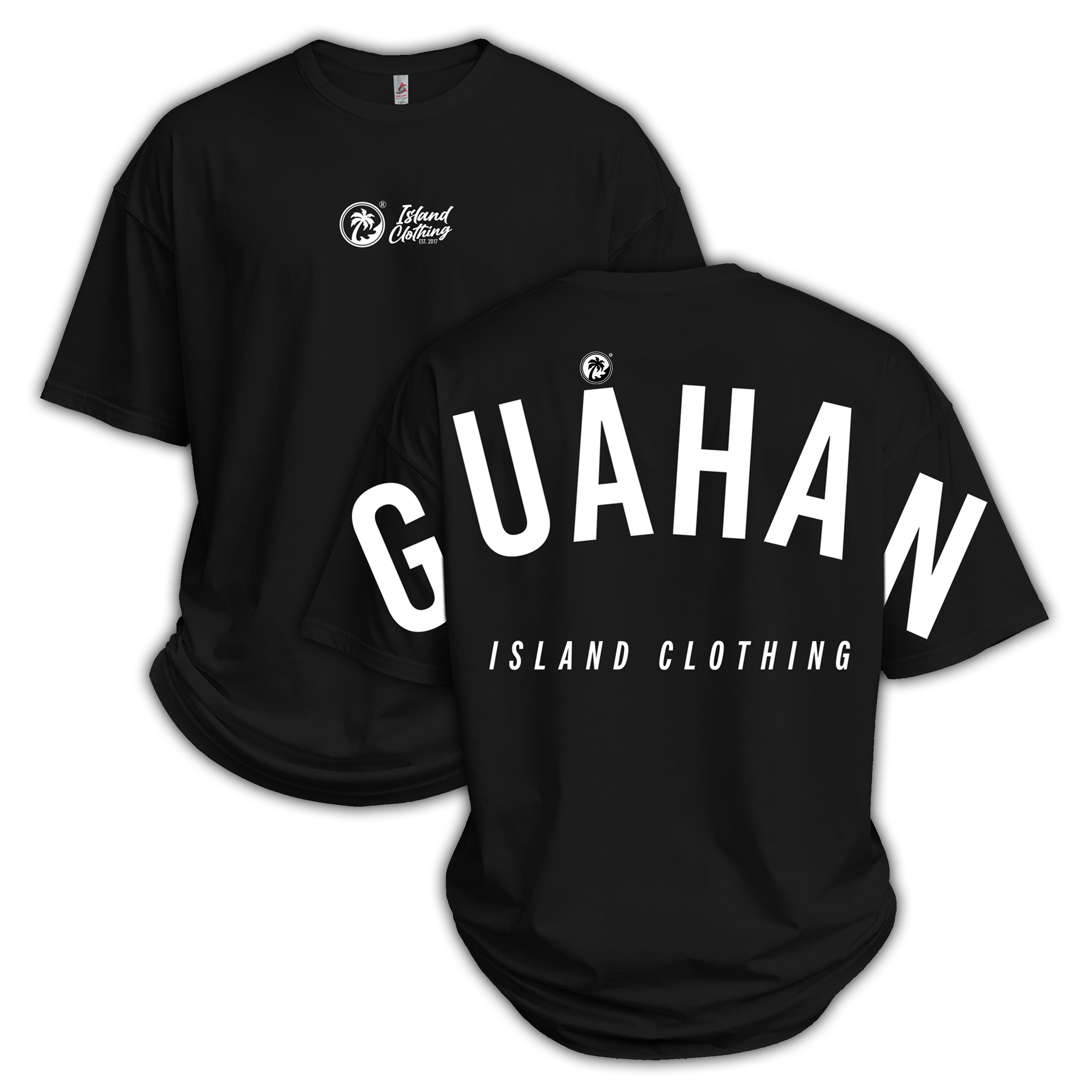 GUAHAN Oversized - UH77 Heavyweight Oversized Black