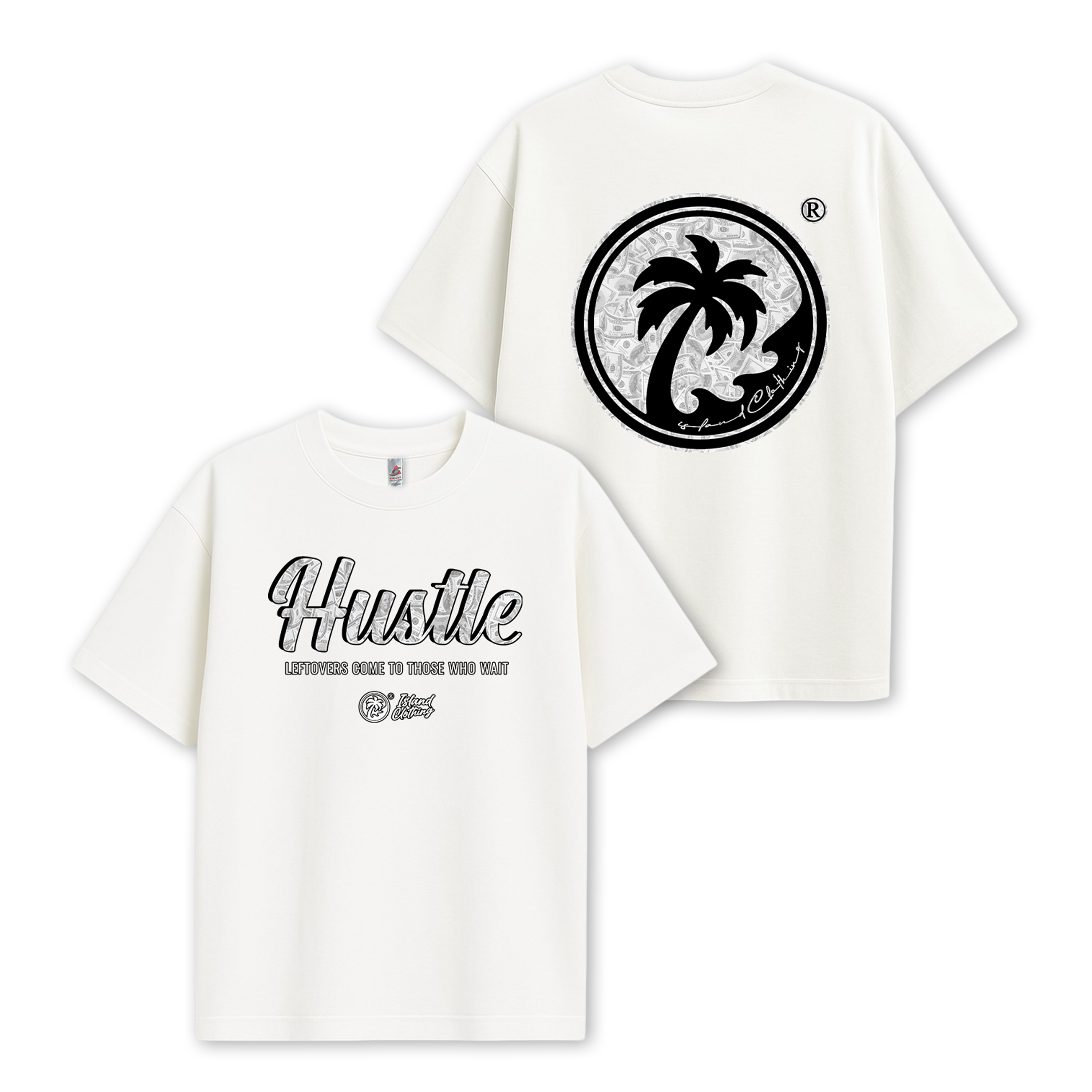 Hustle Leftovers - UH77 Heavyweight Oversized