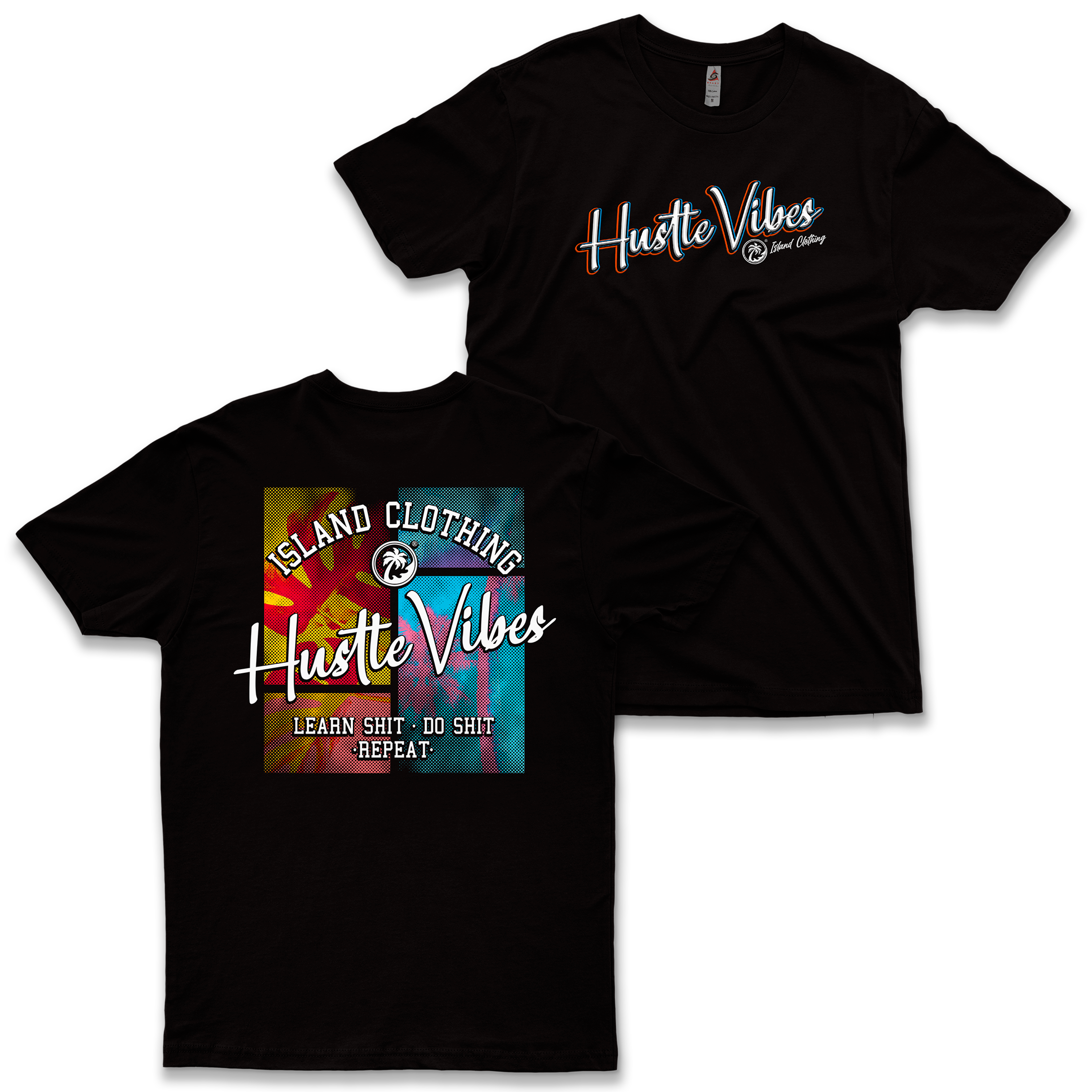 Hustle Vibes - SB 1200 Heavyweight Regular Fit - Black