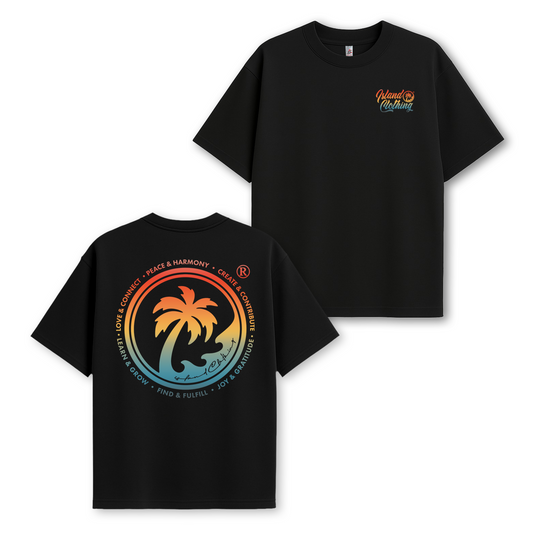 IC Meaning Gradient - Heavy Weight Oversized Tee - UH77