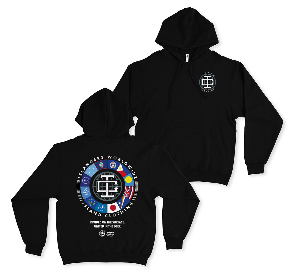 IC Monogram Flag - Pullover - Black