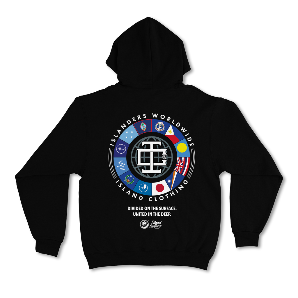 IC Monogram Flag - Pullover - Black