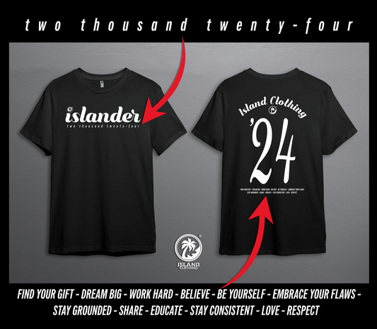 Islander Twenty-Four Short Sleeve: Black