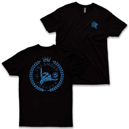 Islander Forever (8.1.22) Blue - Black T-Shirt - 1200