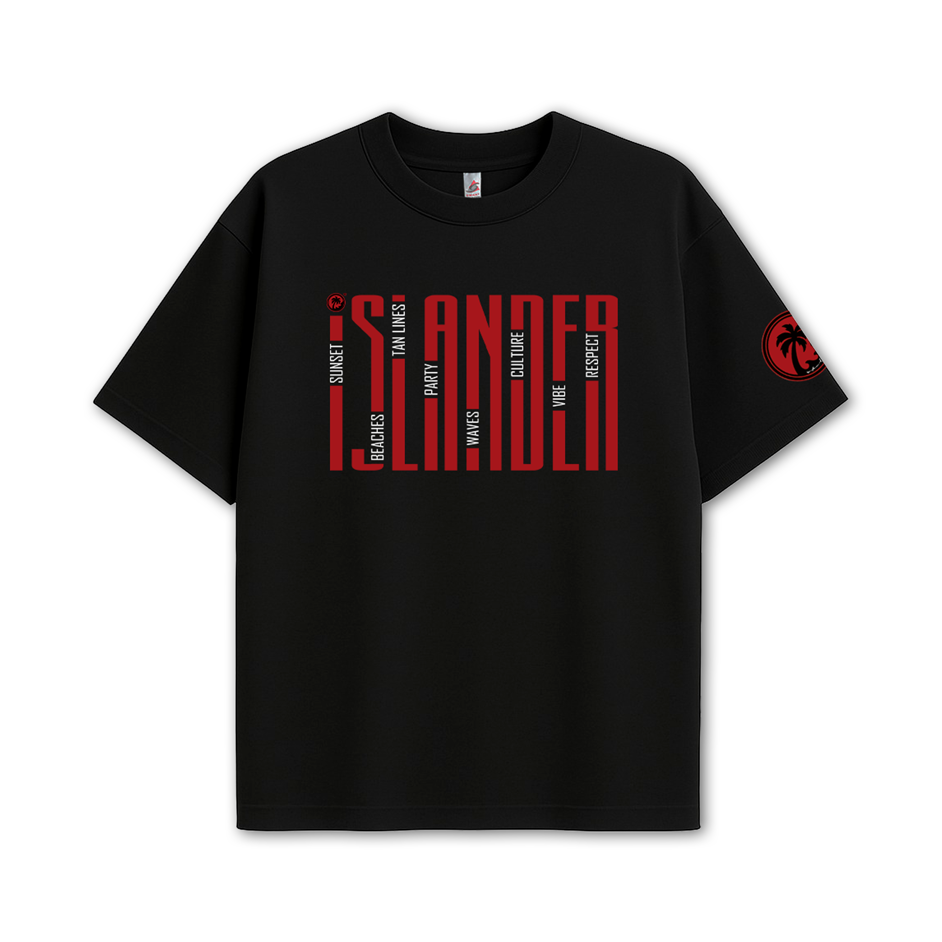 Islander Font Stretched - UH77 Heavyweight Oversized