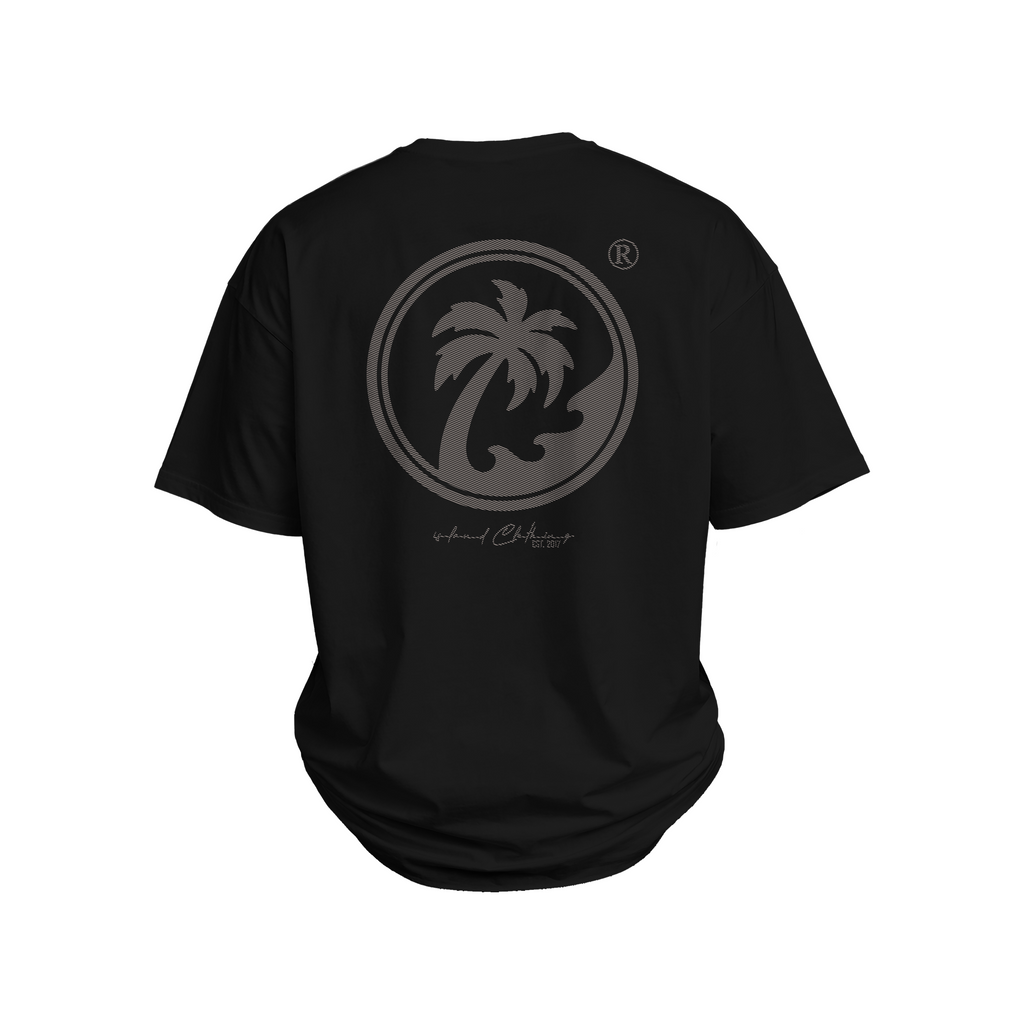 Islander TM Oversized Print - UH77 Heavyweight Oversized Black