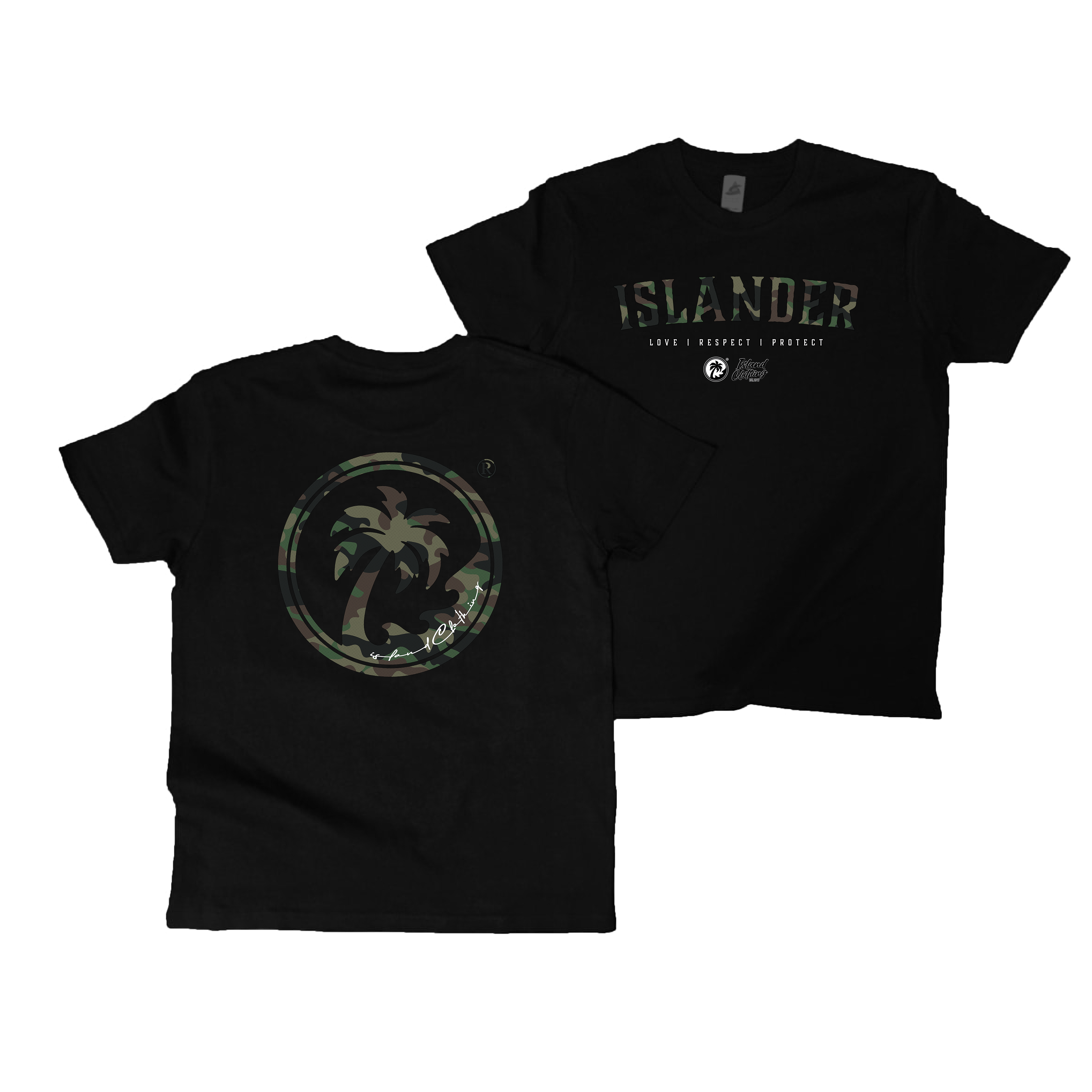Islander Camo (Youth) SB 3502 Black