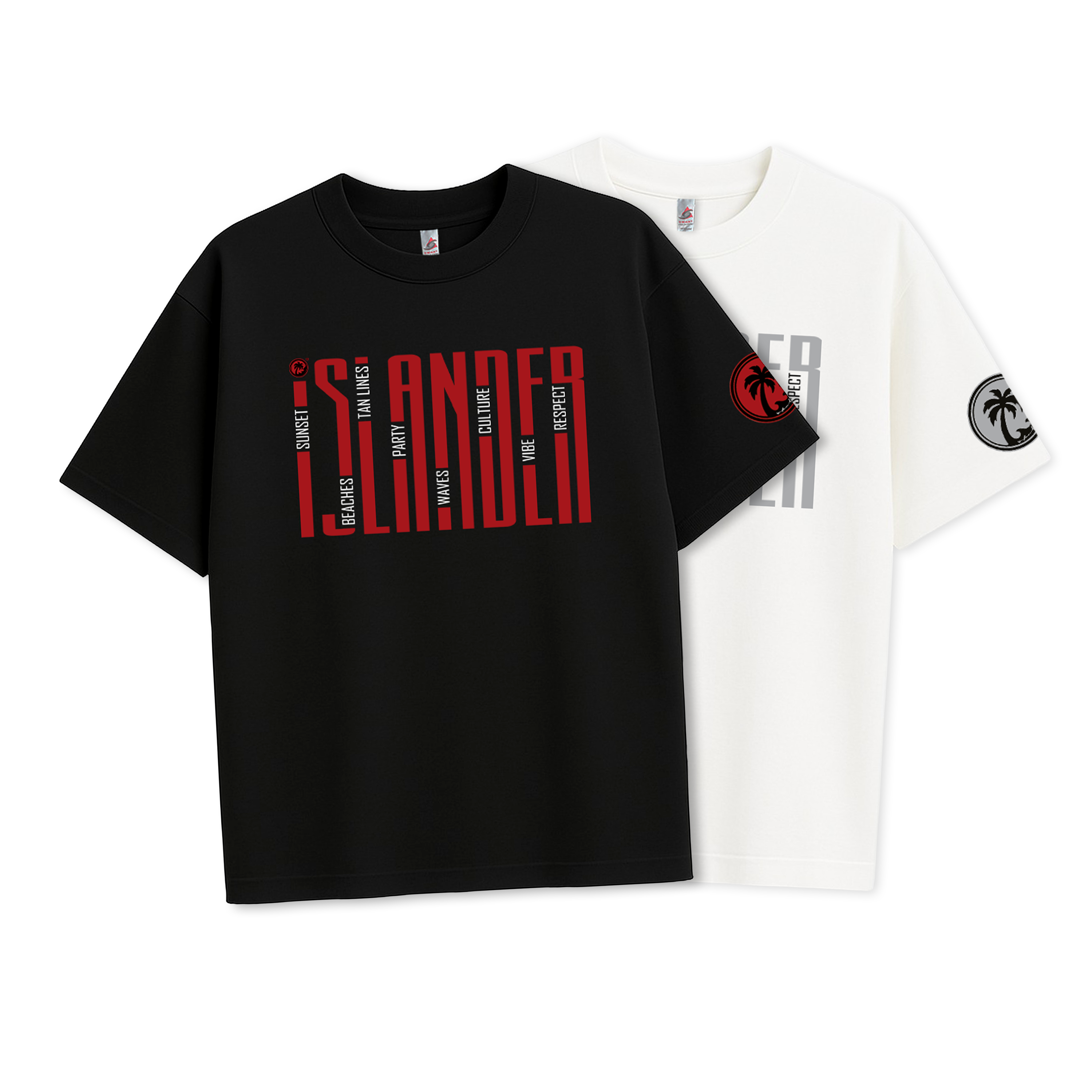 Islander Font Stretched - UH77 Heavyweight Oversized