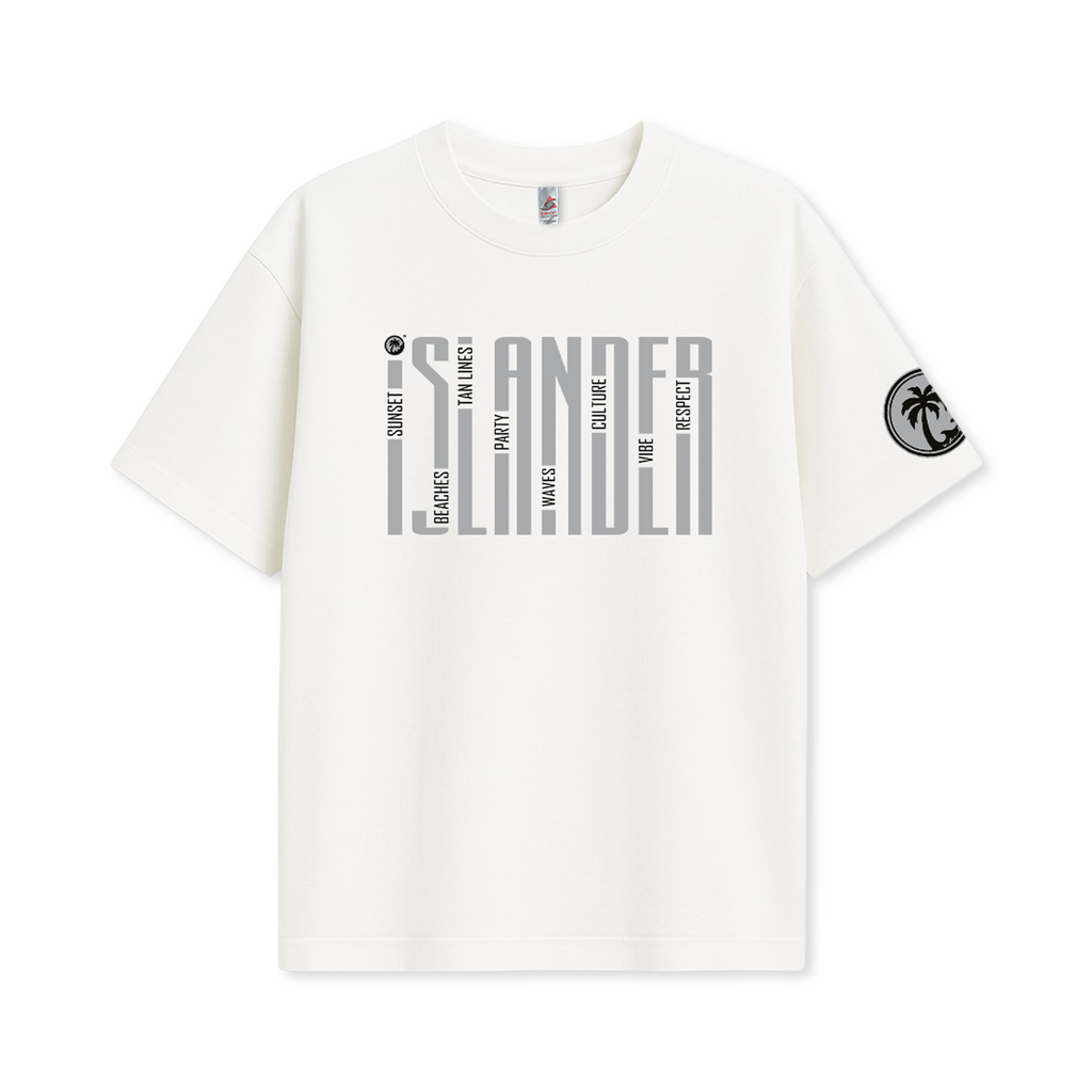 Islander Font Stretched - UH77 Heavyweight Oversized