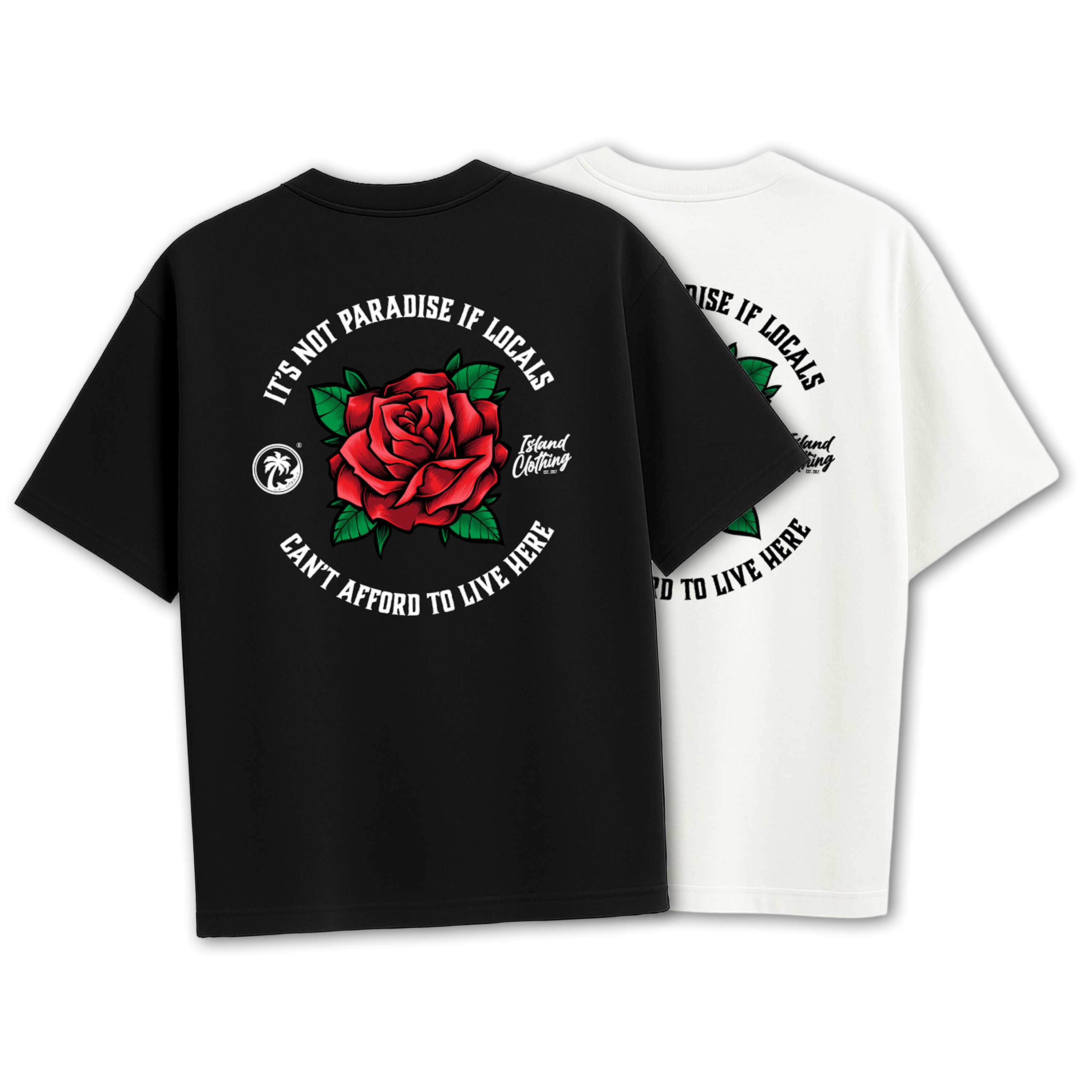 It's not Paradise - UH77 Heavyweight Oversized