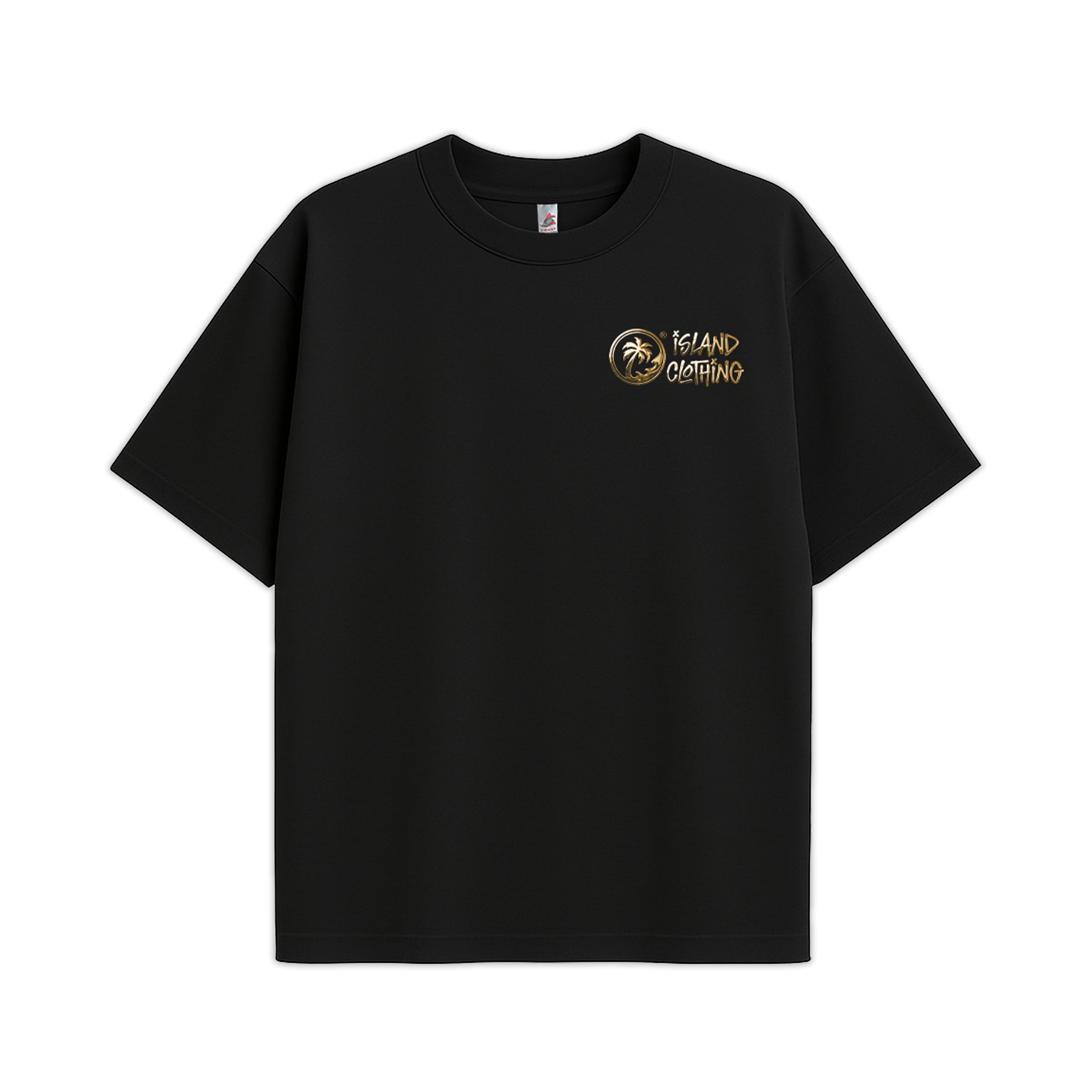Keep it Golden - UH77 Heavyweight Oversized - Black
