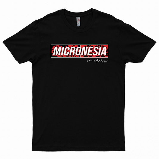 MICRONESIA ISLANDER Short Sleeve: Black