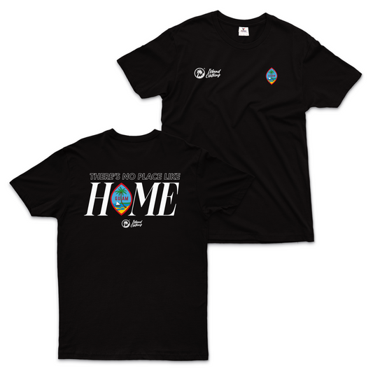 There's No Place Like Home (Guam Seal) Black