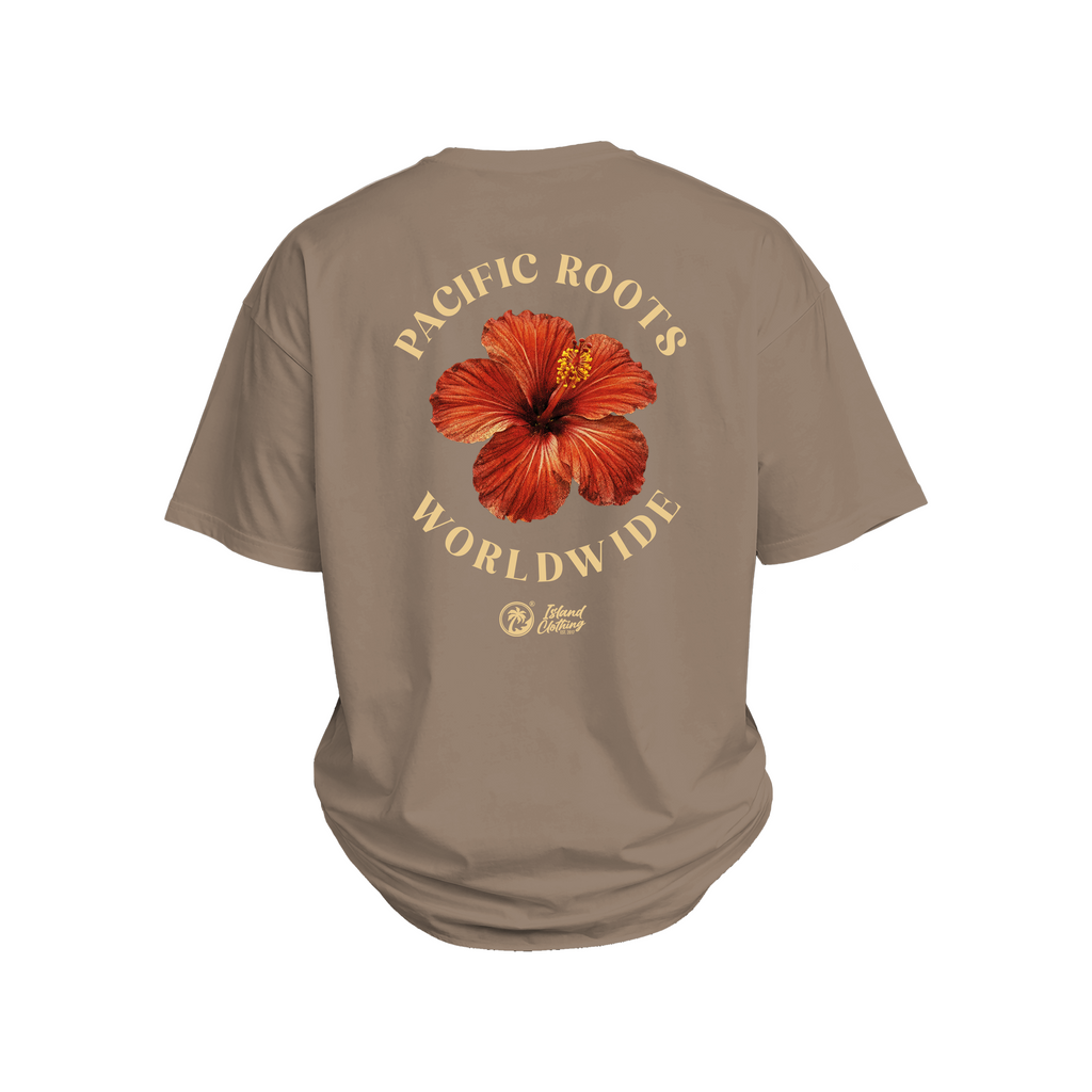 Pacific Roots Pacific Roots - UH77 Heavyweight Oversized - Latte Brown – Island ...