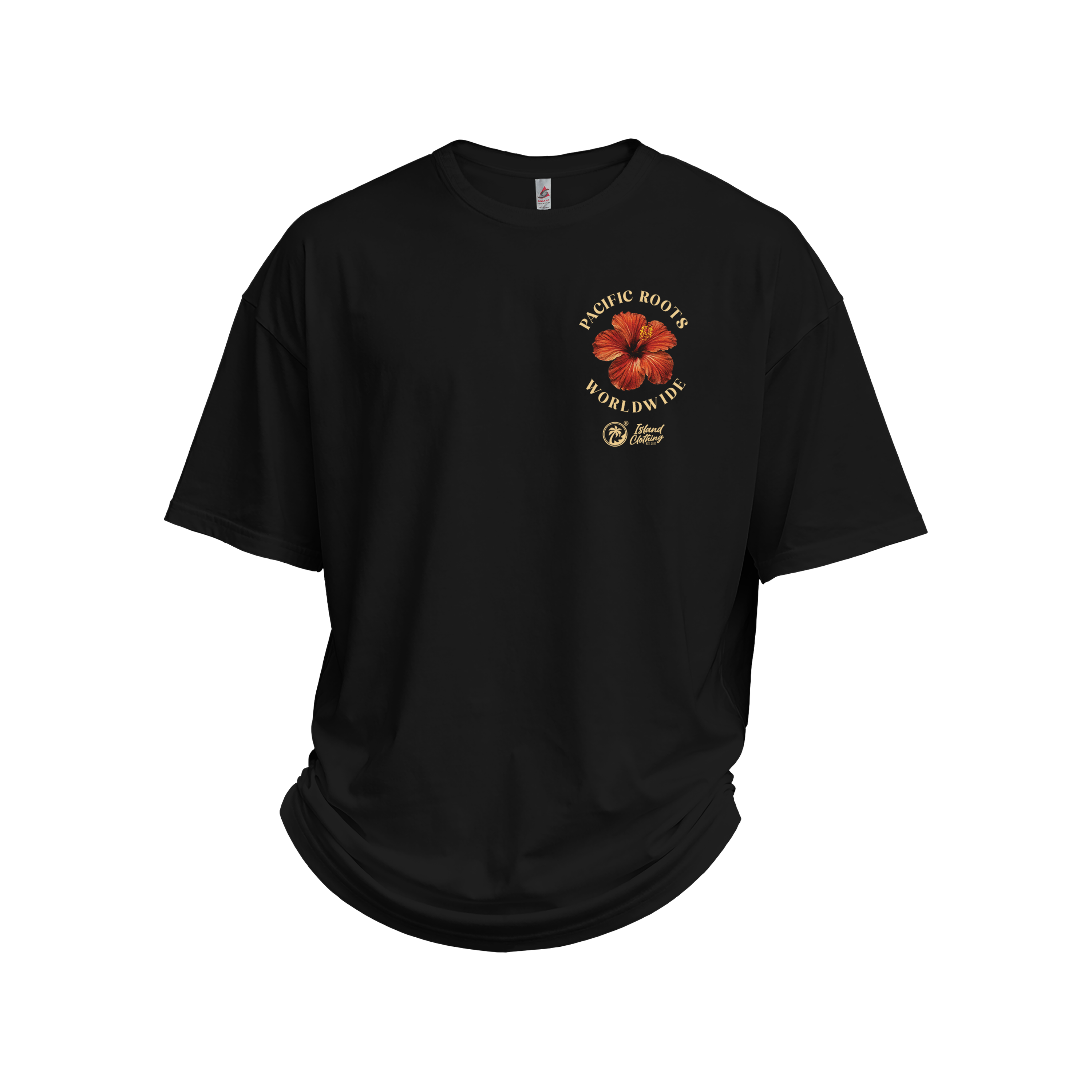 Pacific Roots - UH77 Heavyweight Oversized - Black