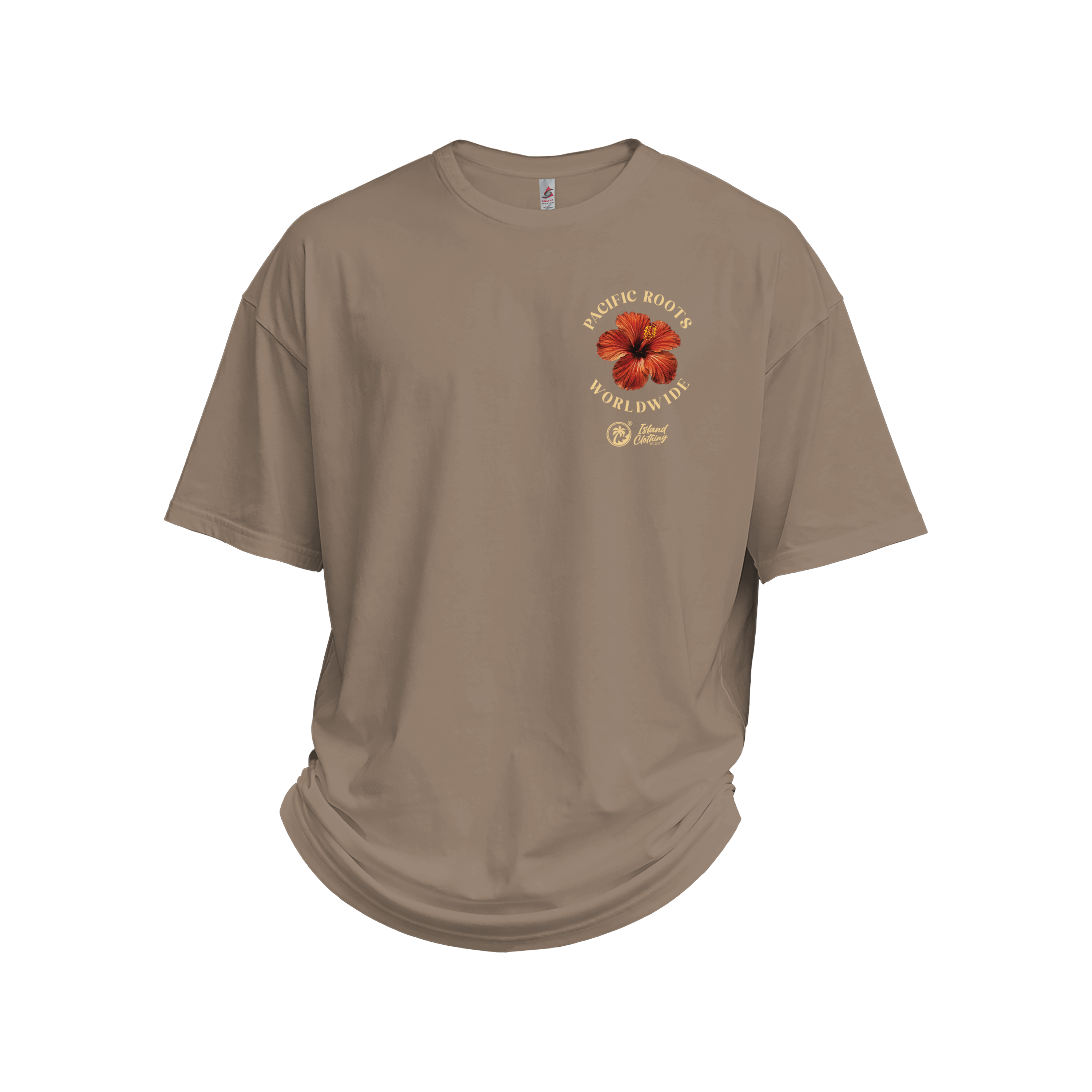 Pacific Roots - UH77 Heavyweight Oversized - Latte Brown