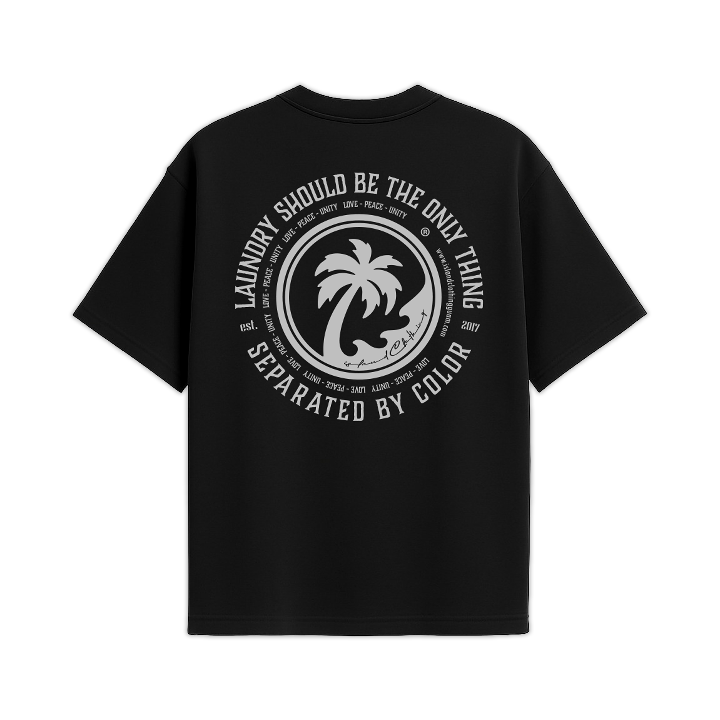 Rise Above Racism - UH77 Heavyweight Oversized - Black