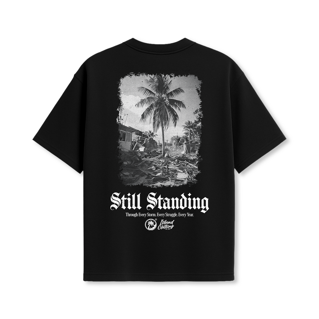 Still Standing - UH77 Heavyweight Oversized - Black
