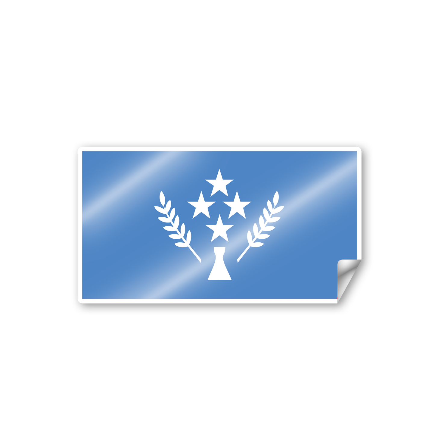 Kosrae Flag Sticker