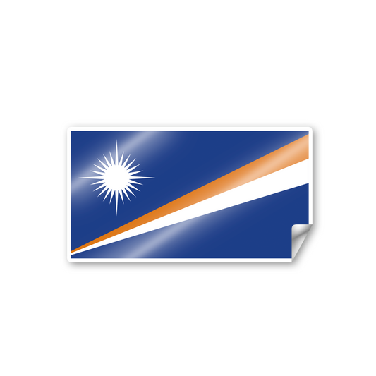 Marshall Islands Flag Sticker