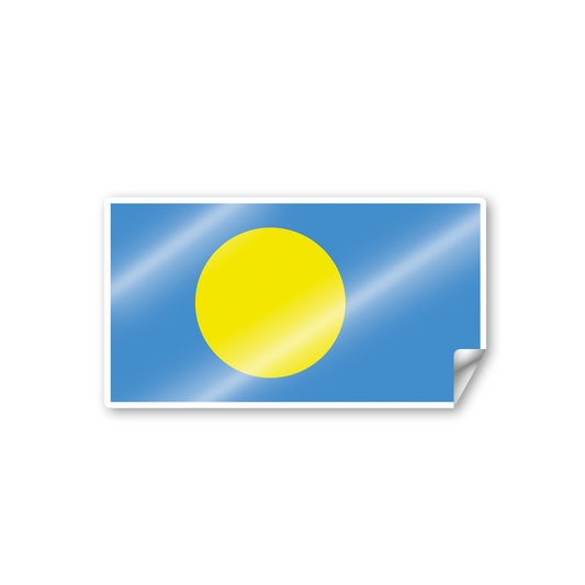 Palau Flag Sticker