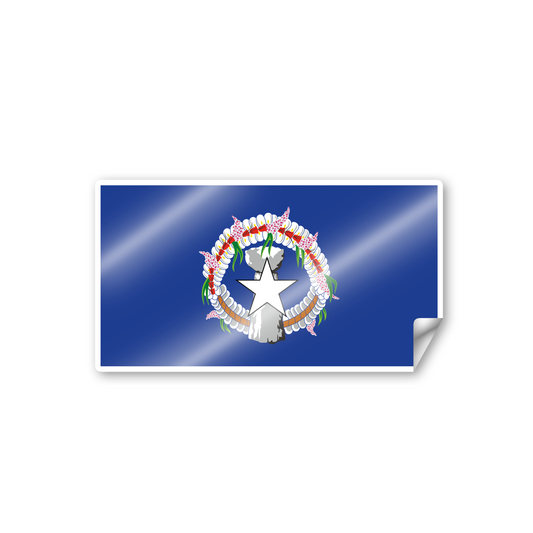 Northern Marianas Flag Sticker