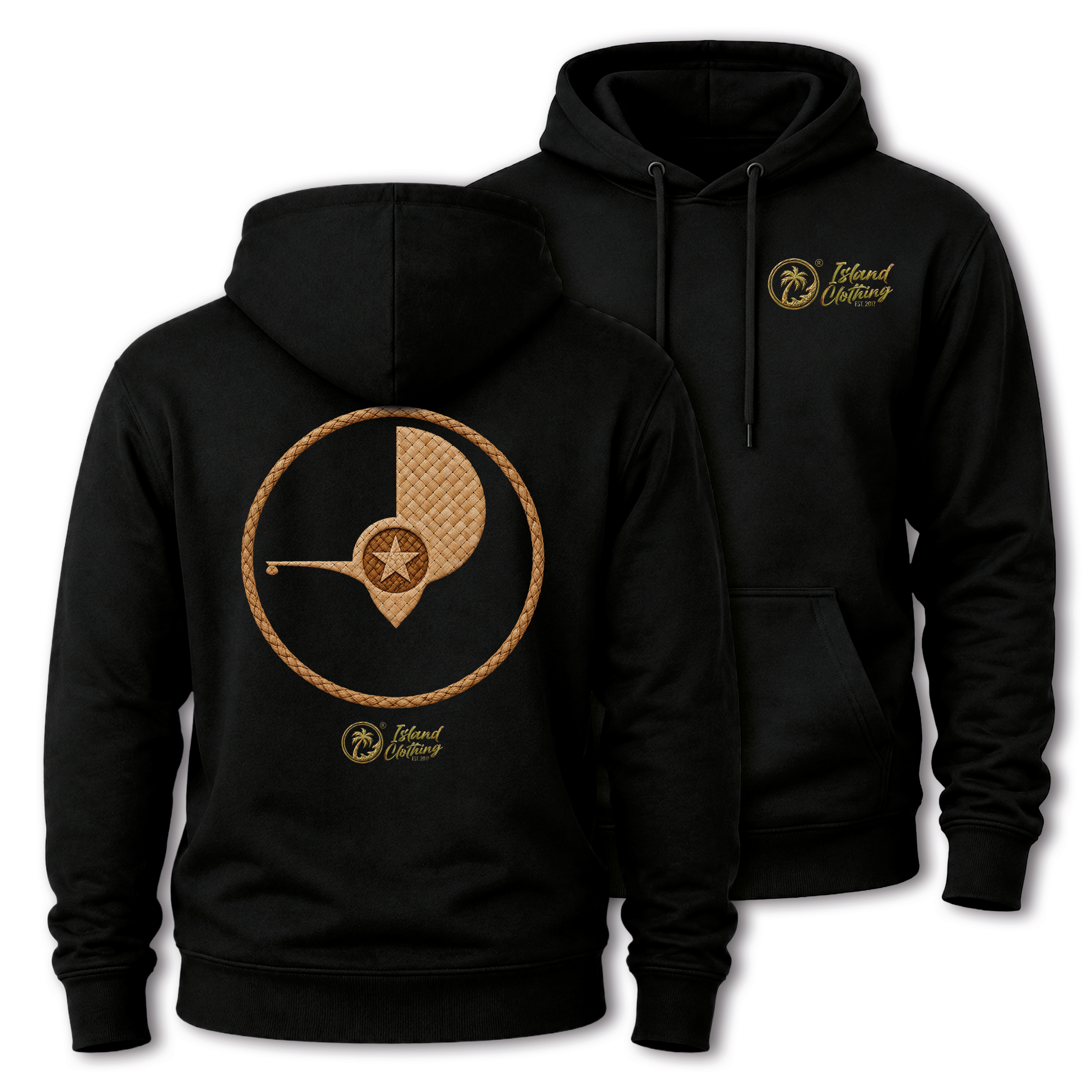 Yap Weave  - Pullover - Black