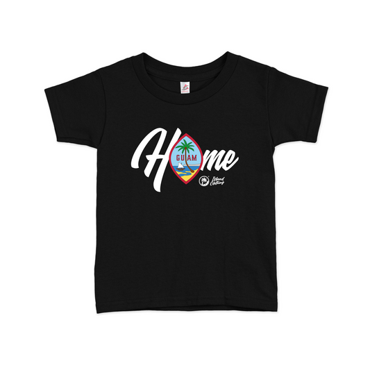 Kids Home Seal Script: Black Tee - 3502