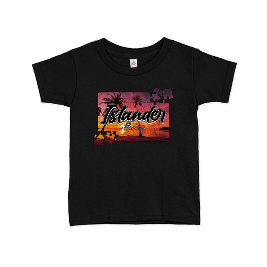 Kids IC Puzzle: Black Tee - 3502