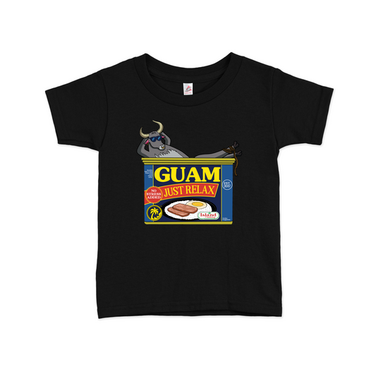 Kids Spam Carabao: Black Tee - 3502