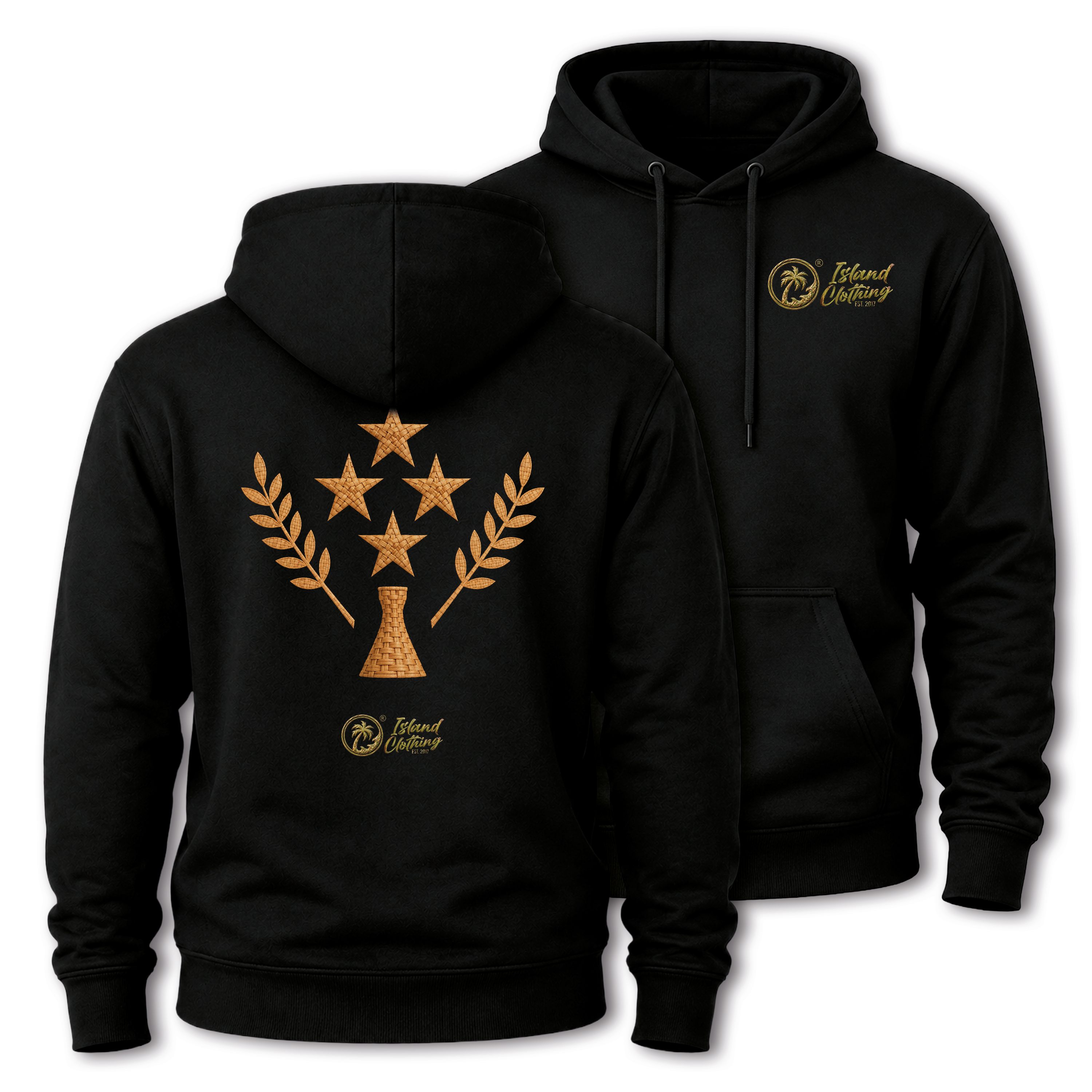 Kosrae Weave  - Pullover - Black